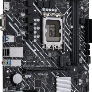 Asus Prime H610M-K D4 LGA 1700 DDR4 Micro ATX Motherboard