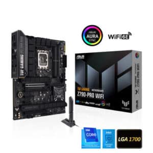 ASUS TUF GAMING Z790-PRO WIFI LGA 1700 ATX Gaming Motherboard - Black | 90MB1FJ0-M0EAY0