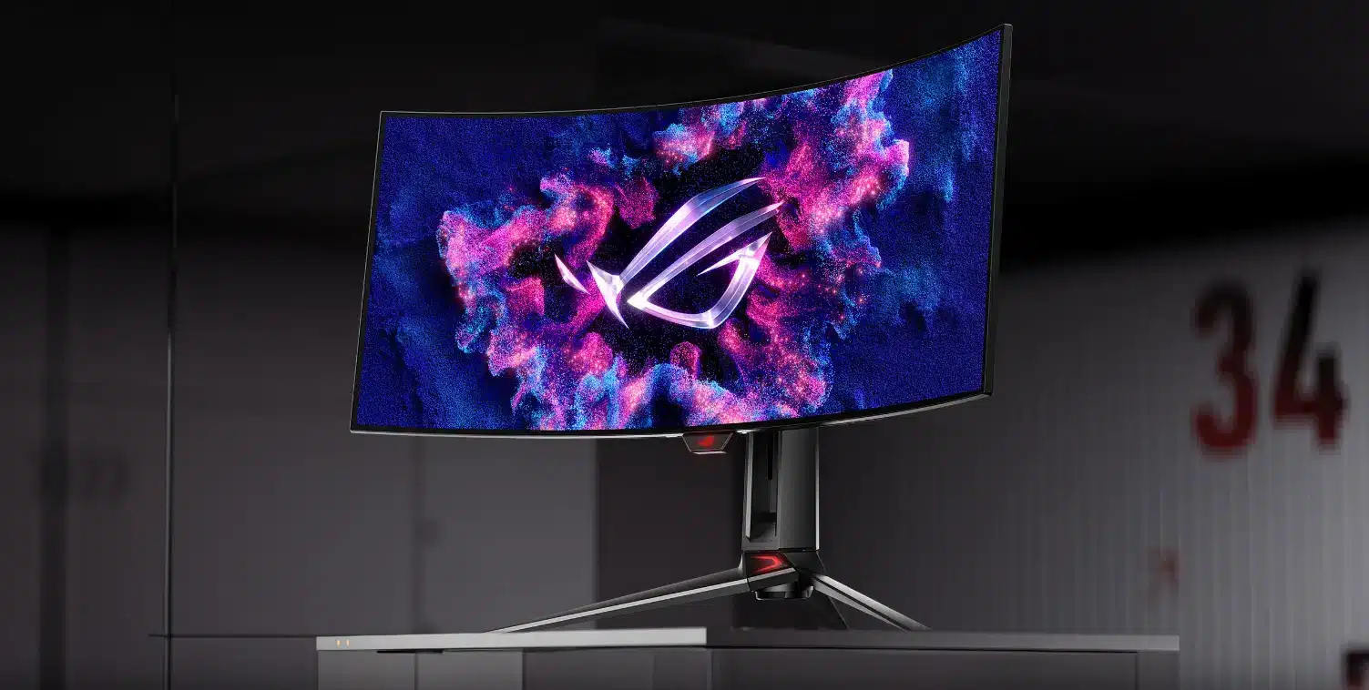 ASUS ROG Swift OLED 34-inch WQHD 240 Hz 0.03 Ms Gaming Monitor | PG34WCDM