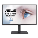 ASUS VA24EQSB 24" FHD IPS Eye Care Monitor, Frameless Design, 75Hz Refresh Rate, 5ms Response Time, Adaptive-Sync, 2x 2W Speakers, Low Blue Light, Flicker Free, 2x USB 3.2 Gen 1, Black | VA24EQSB