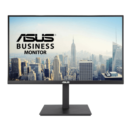 ASUS VA27UQSB Business Monitor, 27" 4K UHD IPS Display, 60Hz Refresh Rate, 5ms (GtG) Response Time, Built-In Speaker, Flicker-Free Technology, 10-Bit Display Color, Black | 90LM09WJ-B02170