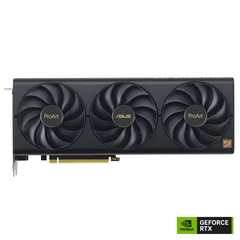 ProArt GeForce RTX™ 4070 SUPER OC Edition 12GB GDDR6X brings elegant and minimalist style to empower creator PC builds with full-scale GeForce RTX™ 40 SUPER Series performance.