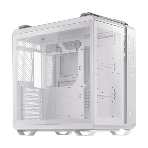 Asus TUF GT502 Mid Tower ATX Tempered Glass Gaming Case - White