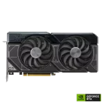 ASUS Dual GeForce RTX™ 4070 Ti SUPER OC Edition 16GB GDDR6X with two powerful Axial-tech fans and a 2.56-slot design for broad compatibility