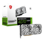 MSI GeForce RTX 4070 Ti SUPER 16G VENTUS 2X WHITE