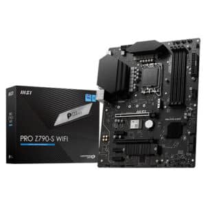 MSI PRO Z790-S WIFI DDR5 ATX LGA 1700 Motherboard - Black | 911-7D88-001