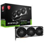 MSI GeForce RTX 4070 Ti SUPER 16G VENTUS 3X