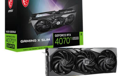 MSI GeForce RTX 4070 Ti SUPER 16G GAMING X SLIM