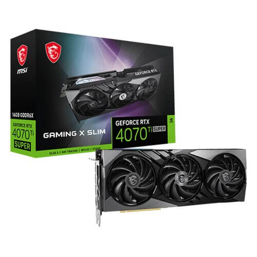 MSI GeForce RTX 4070 Ti SUPER 16G GAMING X SLIM