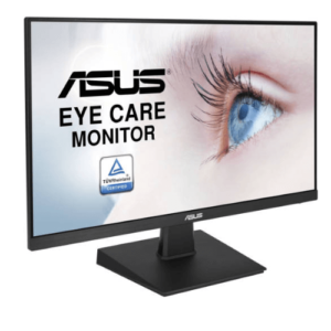 Asus VA27EHE Eye Care Monitor, 27" FHD IPS Display, 75Hz Refresh Rate, 5ms (GtG) Response Time, Adaptive-Sync/FreeSync Technology, Frameless Design, Black | 90LM0557-B01170