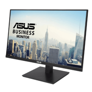 ASUS VA27UQSB Business Monitor, 27" 4K UHD IPS Display, 60Hz Refresh Rate, 5ms (GtG) Response Time, Built-In Speaker, Flicker-Free Technology, 10-Bit Display Color, Black | 90LM09WJ-B02170