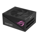 ASUS ROG STRIX 1200W Aura Edition Full Modular Power Supply, 80 PLUS Gold, ATX12V, 135mm Axial Tech Fan, Dual Ball Fan Bearings, Aluminum Case, Aura Sync, Black | 90YE00P0-B0NA00