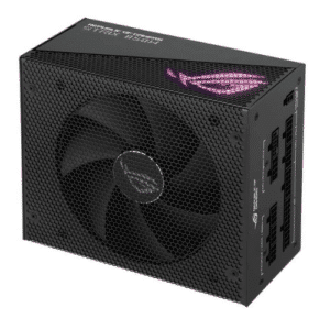 ROG STRIX 850W Aura Edition ATX Power Supply Unit, 80 PLUS Gold Certification, Full Modular, 135mm Axial-tech Fan, 0dB Technology, PCIe Gen 5.0, ARGB Lighting, Black | 90YE00P2-B0NA00