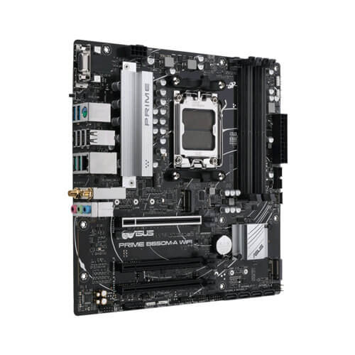 Asus PRIME B650M-A WiFi AMD AM5 DDR5 MATX Motherboard | 90MB1C00-M0EAY0