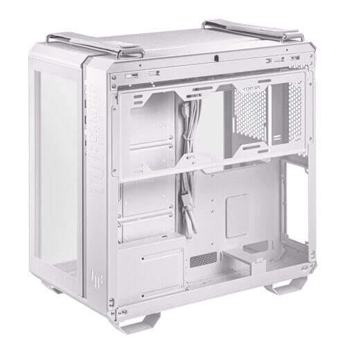 Asus TUF GT502 Mid Tower ATX Tempered Glass Gaming Case - White