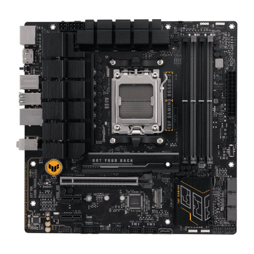 ASUS TUF GAMING B650M-E AM5 mATX Motherboiard, AMD B650 Chipset, 4x DDR5 DIMM, 192GB Max Memory, 2.5Gb ETH, PCIe 4.0, 2x M.2, USB 3.2 / Type-C, HDMI / DP / PS/2 | 90MB1FU0-M0EAY0