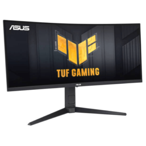 ASUS TUF Gaming VG34VQEL1A Curved Monitor, 34" UWQHD VA Display, 100Hz Refresh Rate, 1ms (MPRT) Response Time, AMD FreeSync Technology, Extreme Low Motion Blur (ELMB), Black | 90LM06F0-B01E70