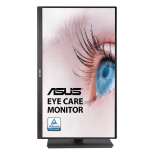 ASUS VA27EQSB 27" FHD IPS Eye Care Monitor, Frameless Design, 75Hz Refresh Rate, 5ms Response Time, Adaptive-Sync, 2x 2W Speakers, Low Blue Light, Flicker Free, 2x USB 3.2 Gen 1, Black | VA27EQSB