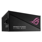 ROG STRIX 850W Aura Edition ATX Power Supply Unit, 80 PLUS Gold Certification, Full Modular, 135mm Axial-tech Fan, 0dB Technology, PCIe Gen 5.0, ARGB Lighting, Black | 90YE00P2-B0NA00