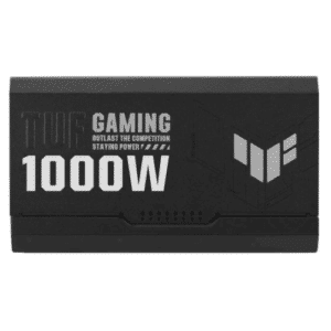 ASUS TUF Gaming 1000W ATX Power Supply Unit, 80 Plus Gold Certification, Fully Modular, 135mm Fan, Dual Ball Fan Bearings, Axial-tech Fan Design, Military-grade, Black | 90YE00S1-B0NA00