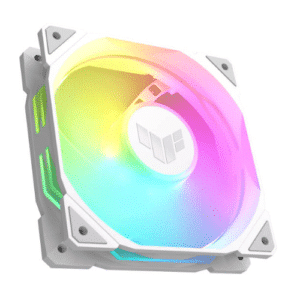 ASUS TUF Gaming TR120 ARGB Reverse Blade Fan. 120mm Fans, Up to 2000 rpm Fan Speed, 77.4 CFM Airflow, Aura Sync Compatiblity, PWM Control, Tripple Pack, White | 90DA00D3-B09020