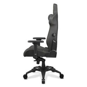 COUGAR ARMOR EVO ROYAL 4-way Lumbar Support Gaming Chair, Breathable Premium PVC Leather, Full Steel Frame, 4D Adjustable Armrest, Class 4 Gas Lift Cylinder, Extra-Size Wheels, Black | 3MEVOGLB.0001