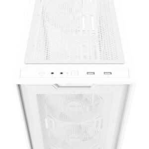 ASUS A21 Plus ARGB Micro ATX Gaming Case - White