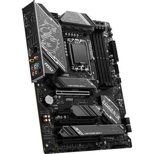 MSI Z790 GAMING PLUS WIFI ATX LGA 1700 Motherboard - Black | 911-7E06-061