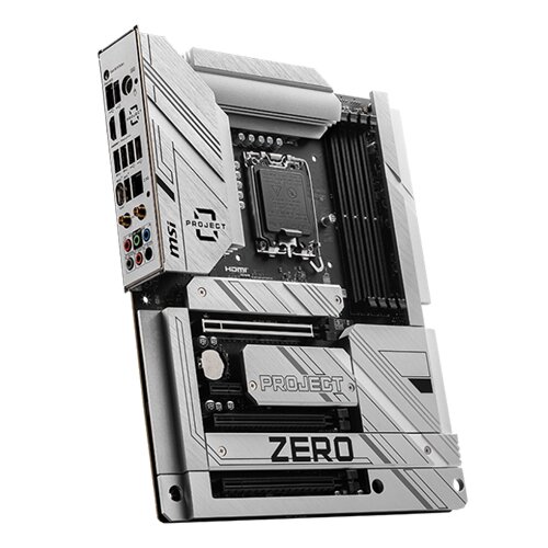 MSI Z790 PROJECT ZERO LGA1700 ATX Motherboard | 911-7E23-001