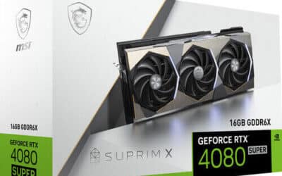 MSI GeForce RTX 4080 SUPER SUPRIM X