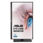 ASUS VA24EQSB 24" FHD IPS Eye Care Monitor, Frameless Design, 75Hz Refresh Rate, 5ms Response Time, Adaptive-Sync, 2x 2W Speakers, Low Blue Light, Flicker Free, 2x USB 3.2 Gen 1, Black | VA24EQSB