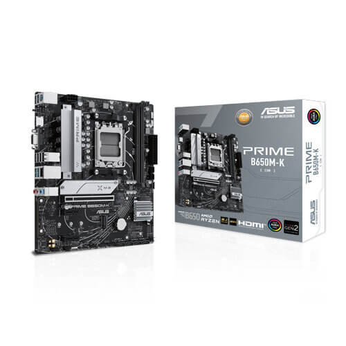 Asus B650M-K AMD AM5 MATX Motherboard | 90MB1F60-M0EAY0