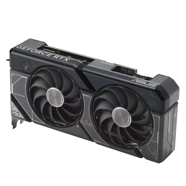 ASUS Dual GeForce RTX™ 4070 Ti SUPER OC Edition 16GB GDDR6X with two powerful Axial-tech fans and a 2.56-slot design for broad compatibility