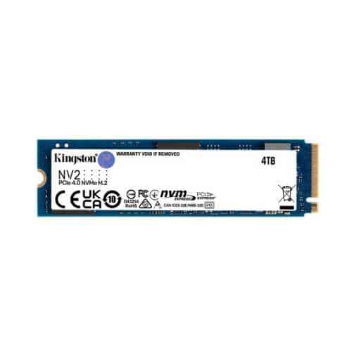 Kingston NV2 4TB PCIe 4.0 NVMe SSD | SNV2S/4000G