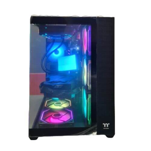 Thunderbolt Xtreme Gaming PC Intel Core I7 - 14700k, 20 Cores 28 Threads, NVIDIA RTX 4070TI STRIX 12GB OC, 64GB DDR5 RAM 6000MHz, 1TB SSD Gen 4, 850W 80 PLUS Gold PSU, 360mm Liquid Cooler, Wi-Fi + BT