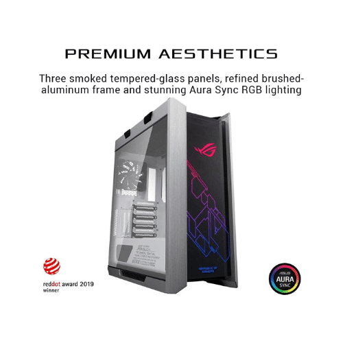 Asus ROG Strix Helios Gx601 White Edition RGB Mid-Tower Computer Case