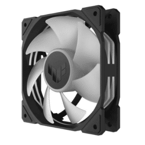 ASUS TUF Gaming TR120 ARGB Standarad Blade Fan, 120mm Fans, Up to 2000 rpm Fan Speed, 77.4 CFM Airflow, Aura Sync Compatiblity, PWM Control, Tripple Pack, Black | 90DA0090-B09020