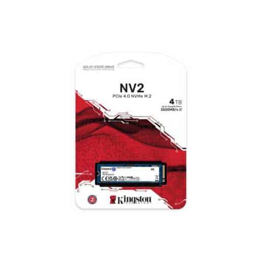 Kingston NV2 4TB PCIe 4.0 NVMe SSD | SNV2S/4000G