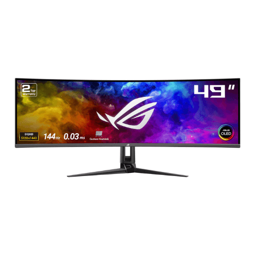 Asus ROG Swift OLED PG49WCD gaming monitor ― 49-inch (5120x1440) curved