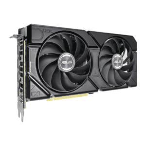 ASUS Dual GeForce RTX™ 4070 SUPER EVO OC Edition 12GB GDDR6X with two powerful Axial-tech fans and a 2.5-slot design for broad compatibility