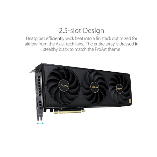 ProArt GeForce RTX™ 4070 Ti SUPER OC Edition 16GB GDDR6X brings elegant and minimalist style to empower creator PC builds with full-scale GeForce RTX™ 40 SUPER Series performance.