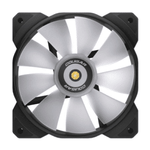 Cougar MHP120 PWM 120MM HDB Cooling ARGB Fan, With 5V-ARGB Header, 600-2000RPM Speed, 3 Pin ARGB Interface, Anti Vibration Damper, ARGB Motherboard Sync, 1 Pack | 3MMHP12A1.0001