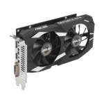 ASUS Dual NVIDIA GeForce RTX 3050 6GB OC Edition Gaming Graphics Card - PCIe 4.0, 6GB GDDR6 Memory, HDMI 2.1, DisplayPort 1.4a, 2-Slot Design, Axial-tech Fan Design, 0dB Technology, Steel Bracket