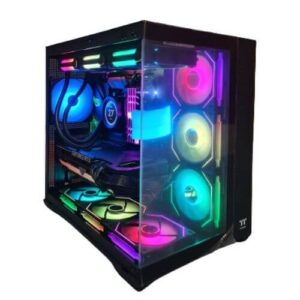 Thunderbolt Xtreme Gaming PC Intel Core I7 - 14700k, 20 Cores 28 Threads, NVIDIA RTX 4070TI STRIX 12GB OC, 64GB DDR5 RAM 6000MHz, 1TB SSD Gen 4, 850W 80 PLUS Gold PSU, 360mm Liquid Cooler, Wi-Fi + BT