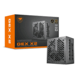 Cougar GEX X2 1000 Fully Modular Power Supply, 80 Plus Gold Efficiency