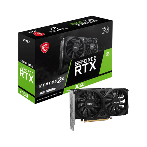 MSI Geforce RTX 3050 VENTUS 2X 6G OC NVIDIA 6 GB GDDR6