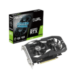 ASUS Dual NVIDIA GeForce RTX 3050 6GB OC Edition Gaming Graphics Card - PCIe 4.0, 6GB GDDR6 Memory, HDMI 2.1, DisplayPort 1.4a, 2-Slot Design, Axial-tech Fan Design, 0dB Technology, Steel Bracket