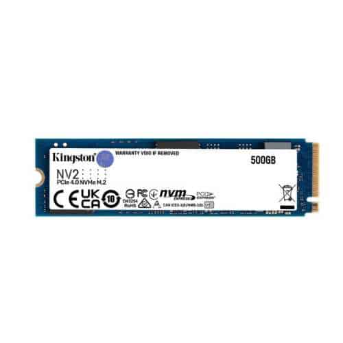 Kingston NV2 500GB PCIe 4.0 NVMe SSD | SNV2S/500G