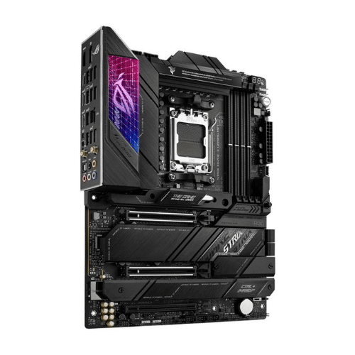 ASUS ROG STRIX X670E-E GAMING WIFI ATX Motherboard, AMD X670 Chipset, AM5 Socket, Intel 2.5 Gb Ethernet, 4xDual Channel DDR5-6400, 128GB Max Memory, 4xSATA 6Gb/s, PCIe 5.0, HDMI/DP | 90MB1BR0-M0EAY0