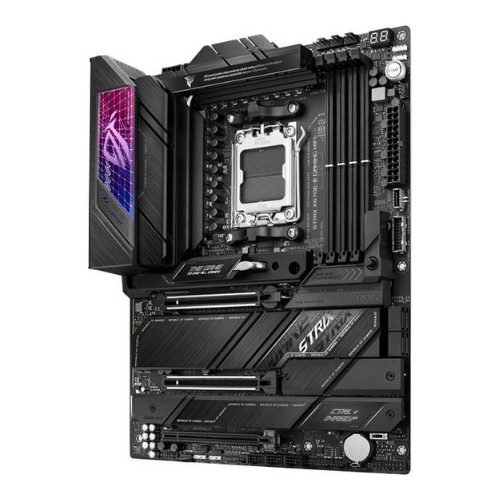 ASUS ROG STRIX X670E-E GAMING WIFI ATX Motherboard, AMD X670 Chipset, AM5 Socket, Intel 2.5 Gb Ethernet, 4xDual Channel DDR5-6400, 128GB Max Memory, 4xSATA 6Gb/s, PCIe 5.0, HDMI/DP | 90MB1BR0-M0EAY0